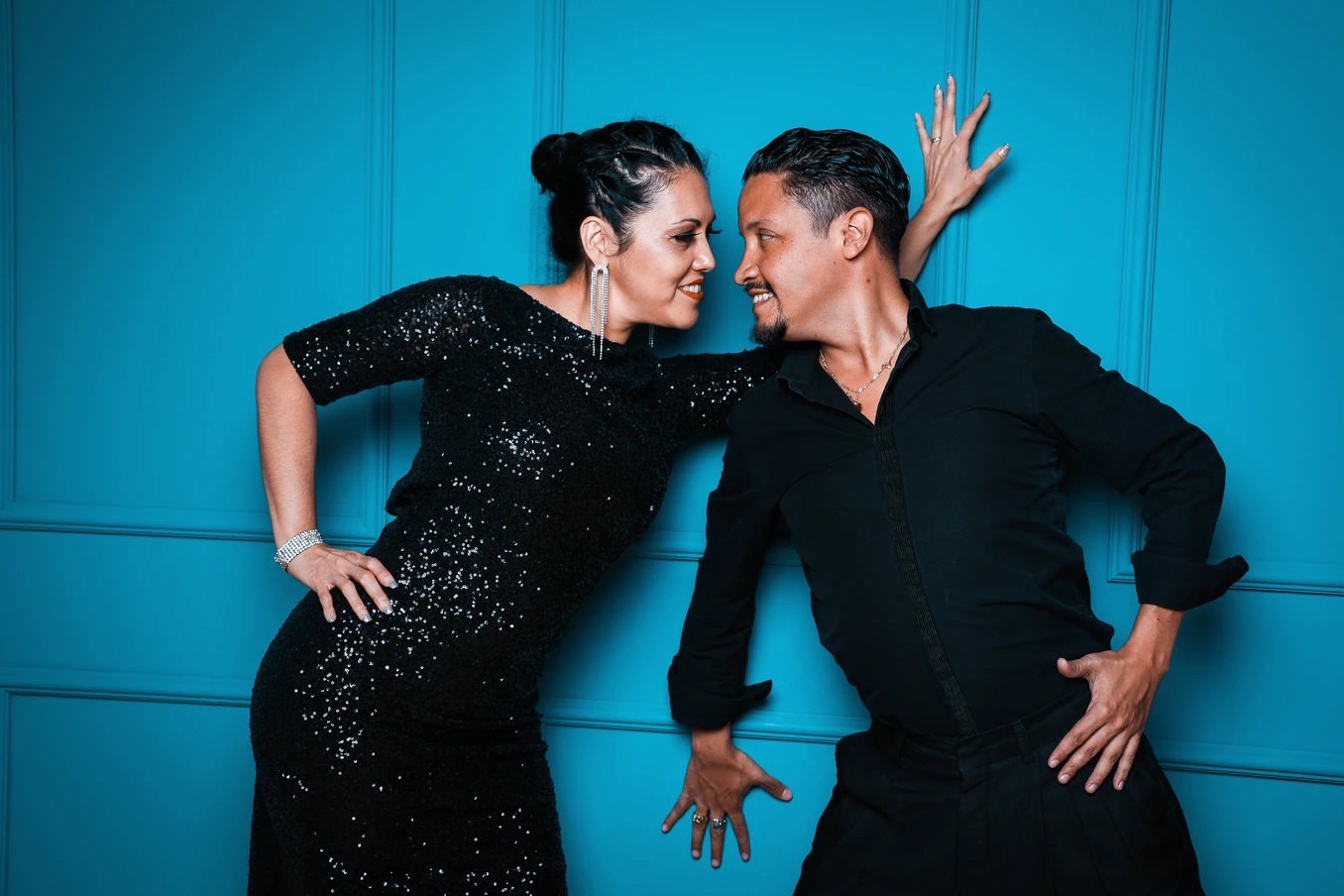 Unsere Tango-Tanzlehrer Oscar Beltran y Victoria Laverde